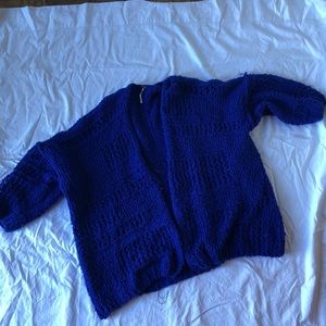 Cardigan Sweater - open front